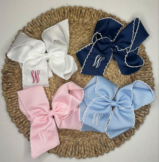 5" Initial Moonstich Bow