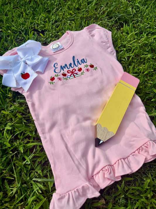 Floral Books Tee